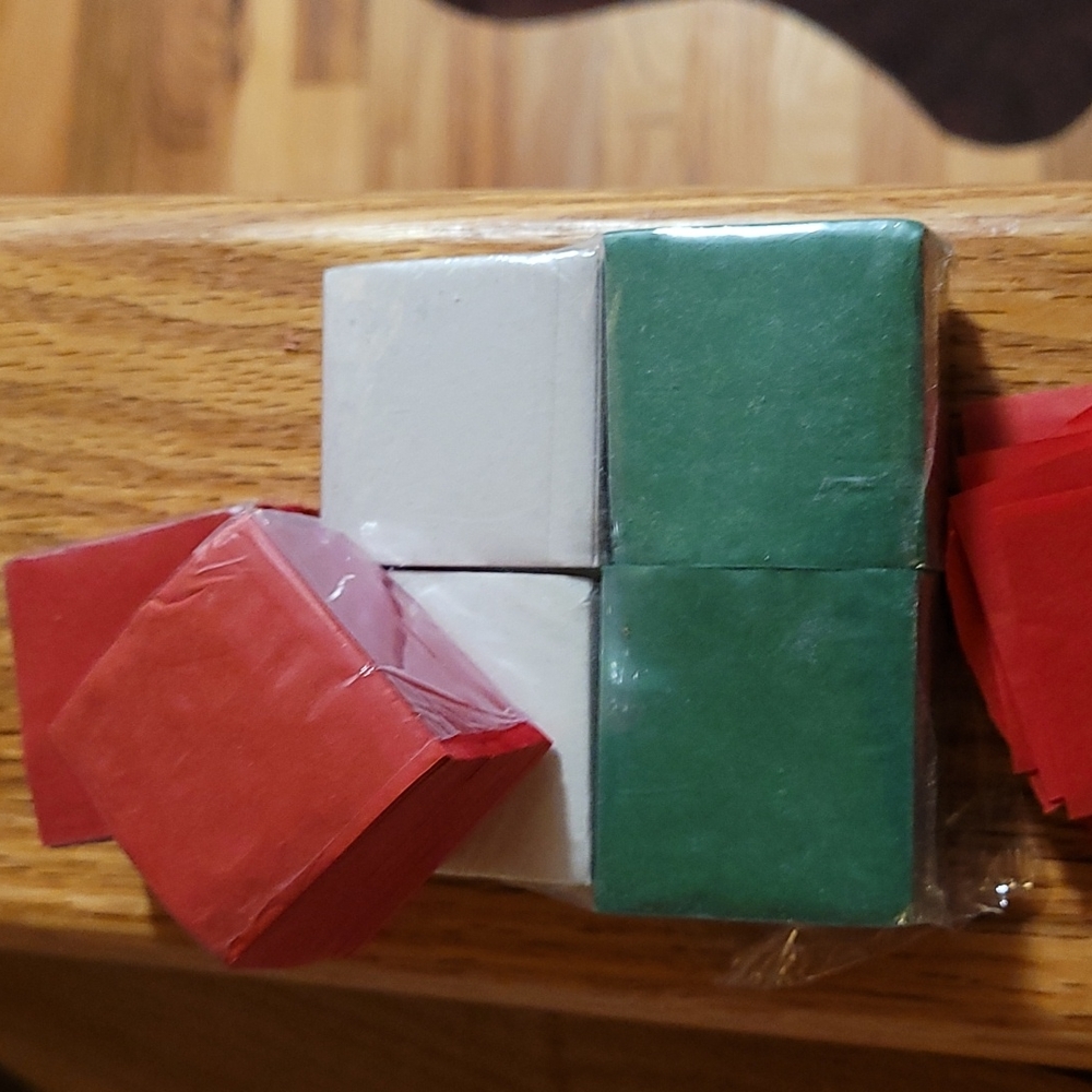 Tissue paper squares